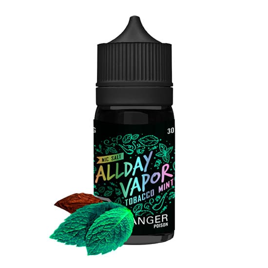 Tobacco Mint by All Day Vapor Nic Salts (30 mL)