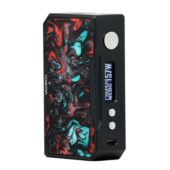 VooPoo Drag 157W TC (Black) Resin