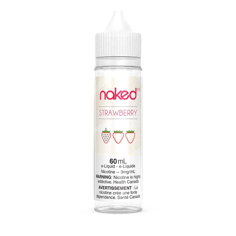 Strawberry Naked 100 E Liquid 60ml Freebase Vapeloft