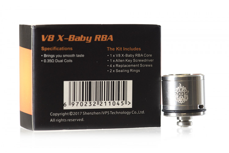 SMOK TFV8 X-Baby Brother RBA deck