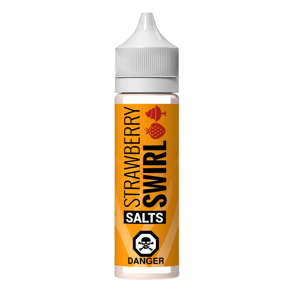 Strawberry Swirl Salt E-Liquid 60mL