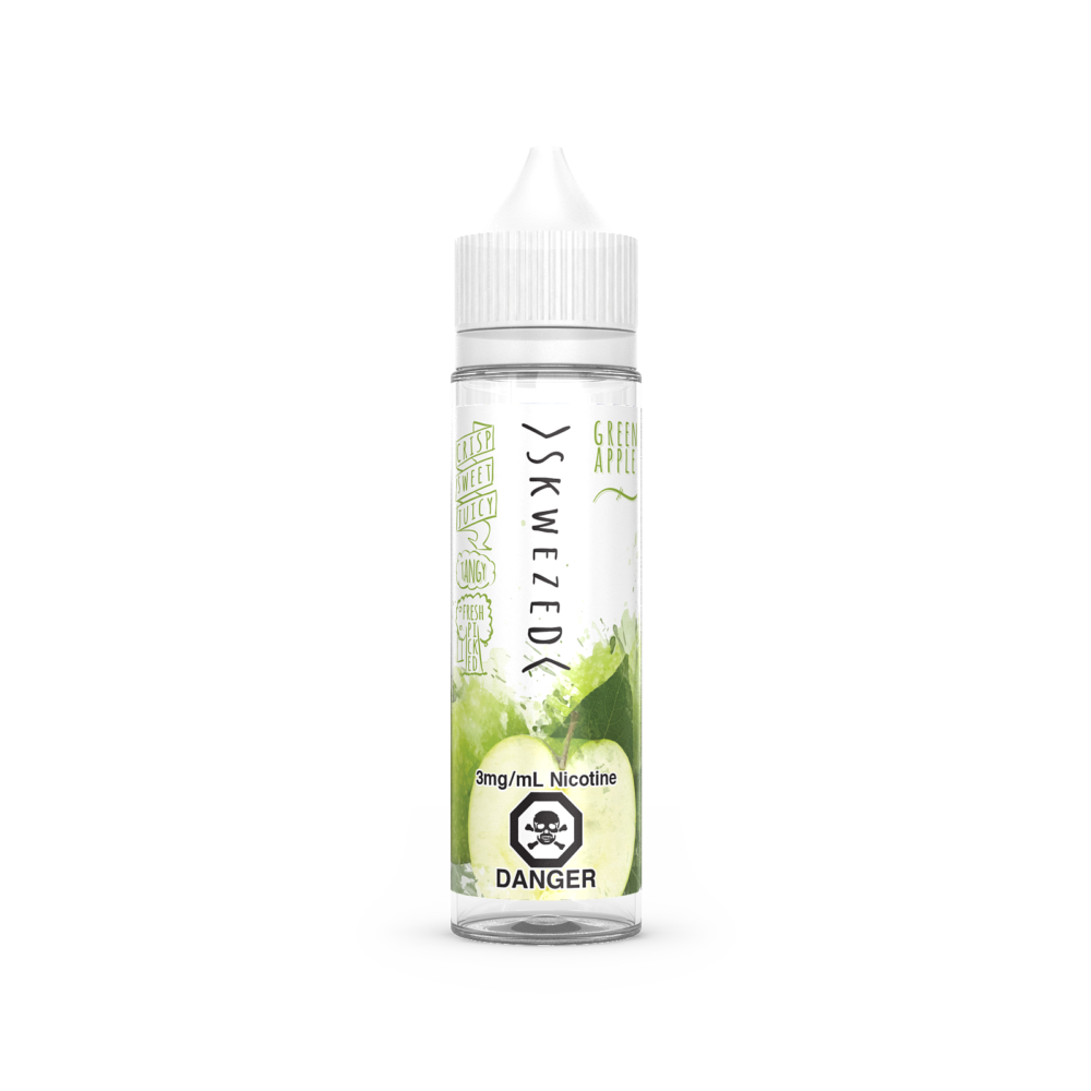 Green Apple E Liquid 60ml Skwezed Freshly Picked Apple E Juice Vapeloft