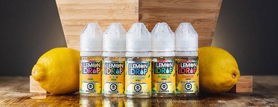 Lemon Drop Salt E-Liquid Banner