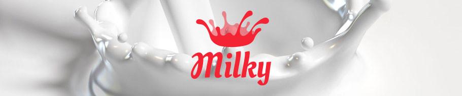 Milky E-Liquid Banner