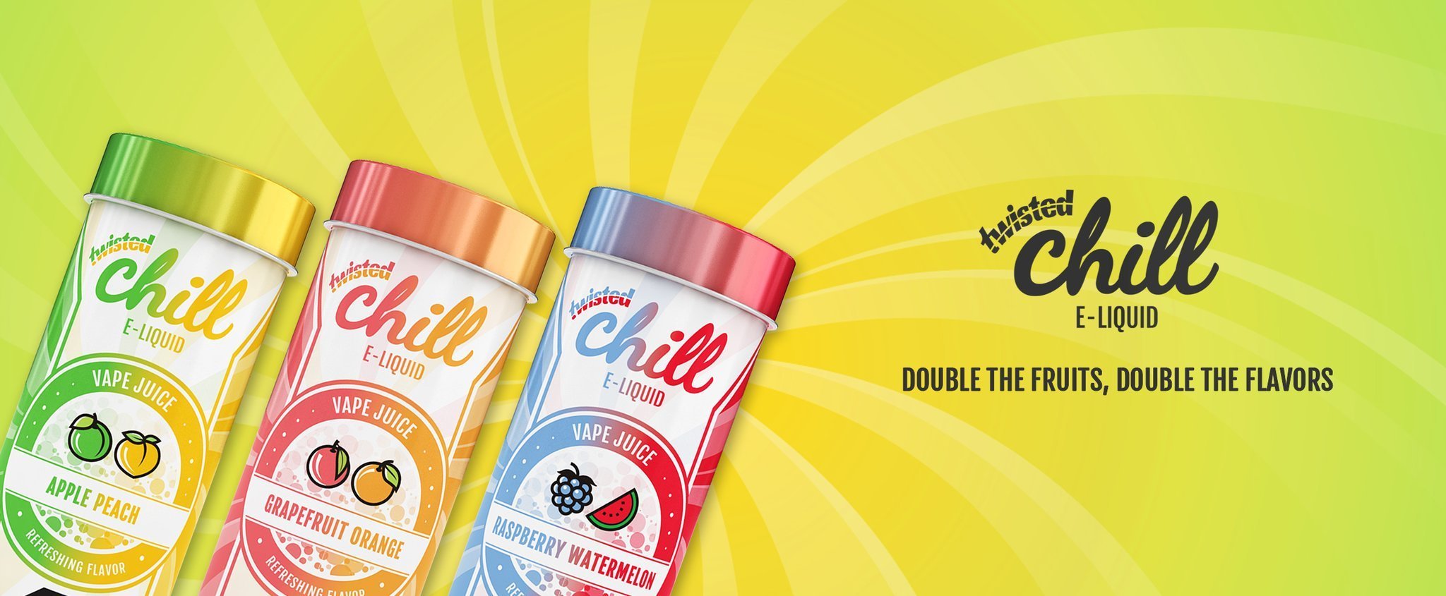 Chill Twisted E-Liquid Banner