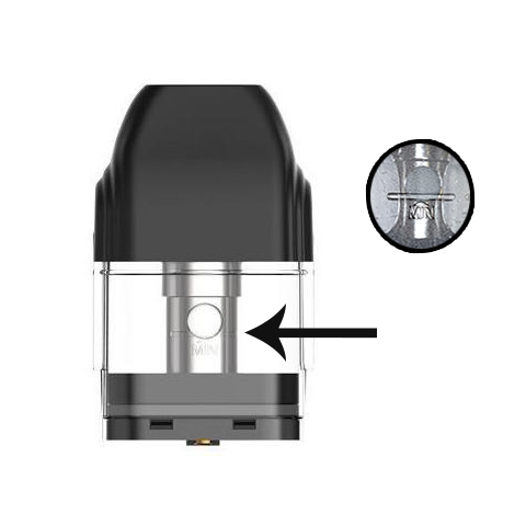 When to fill the Uwell Caliburn Pod