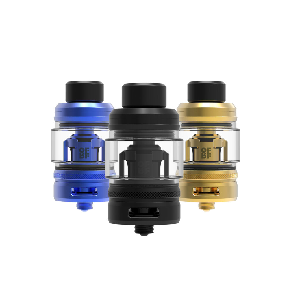 OFRF nexMESH Sub Ohm tank in three colors