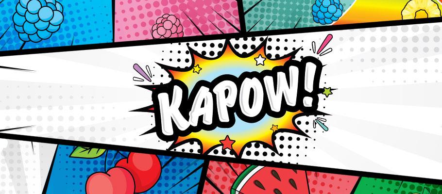 Kapow E-Liquid Banner