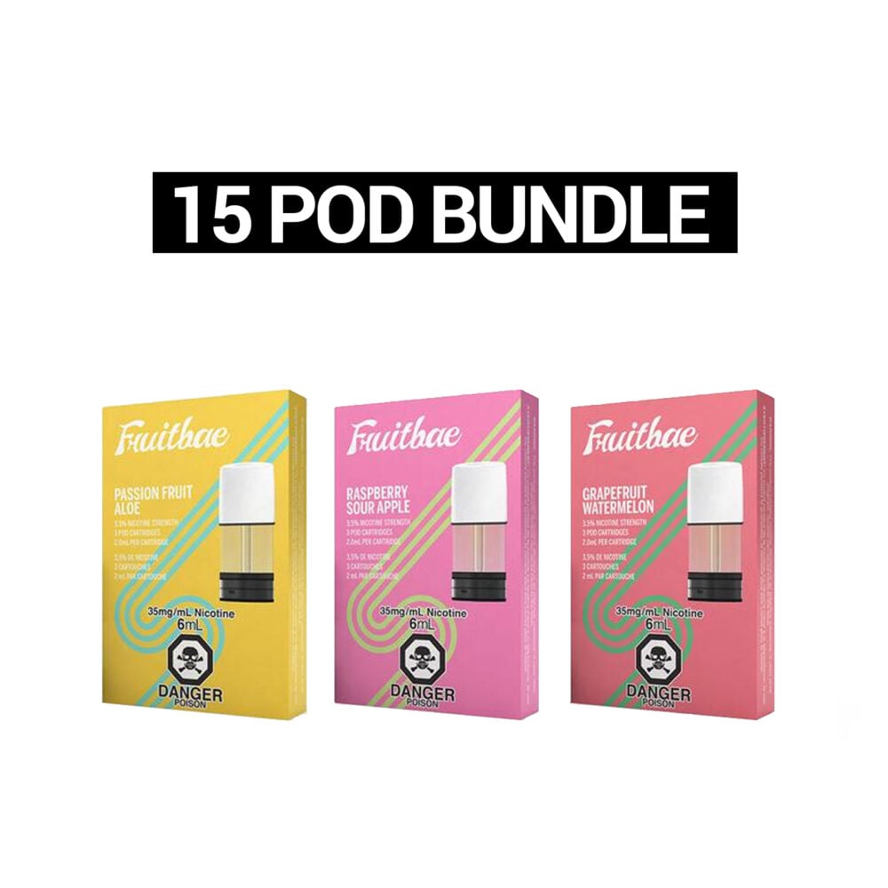 Fruitbae STLTH Pods Bundle 15 Pods