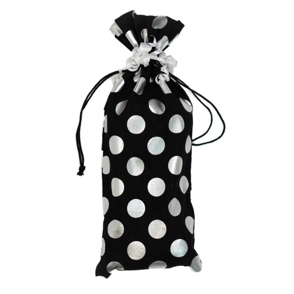 Cotton Gift Bag Silver