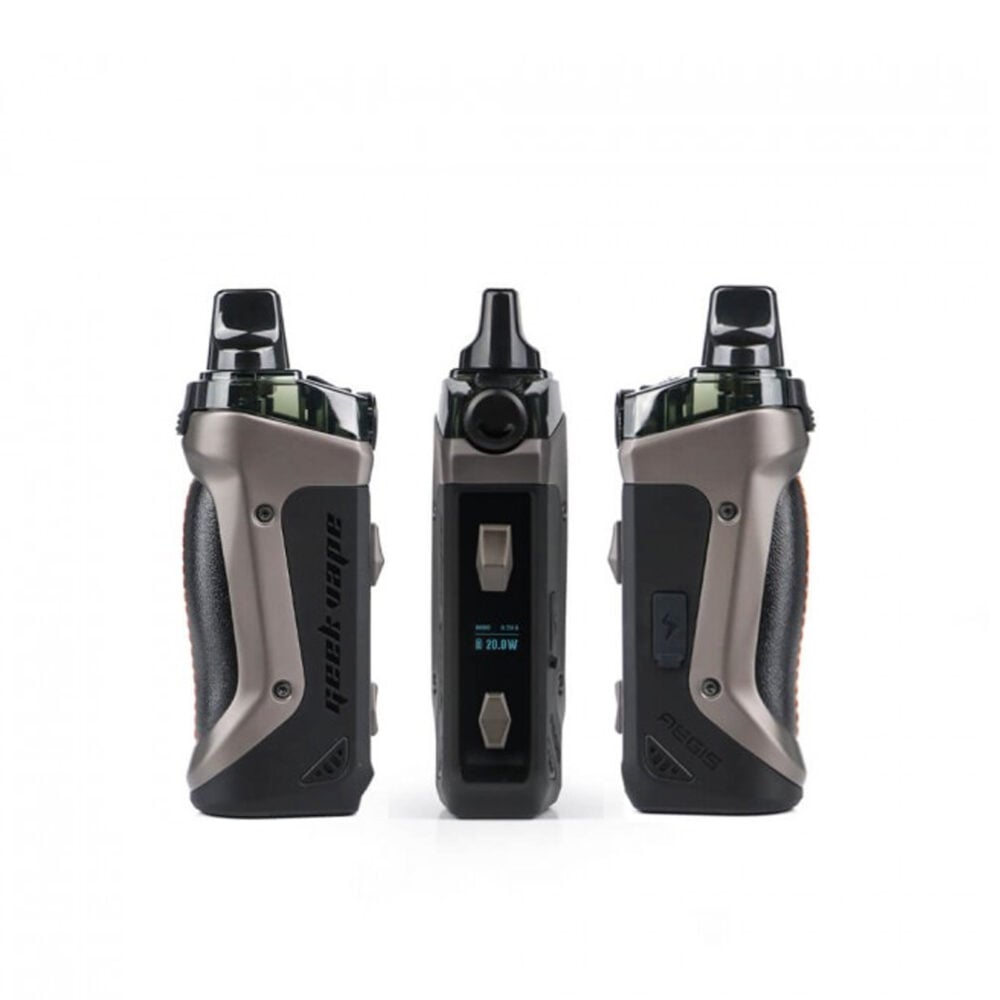 A waterproof pod mod vape by GeekVape called Aegis Boost