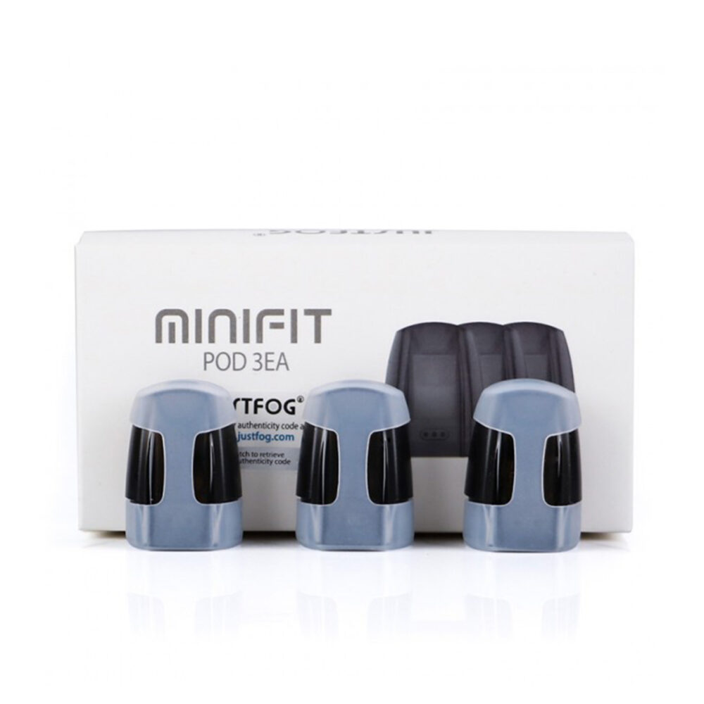 3 pack of the Justfog MINIFIT Replacement Pods