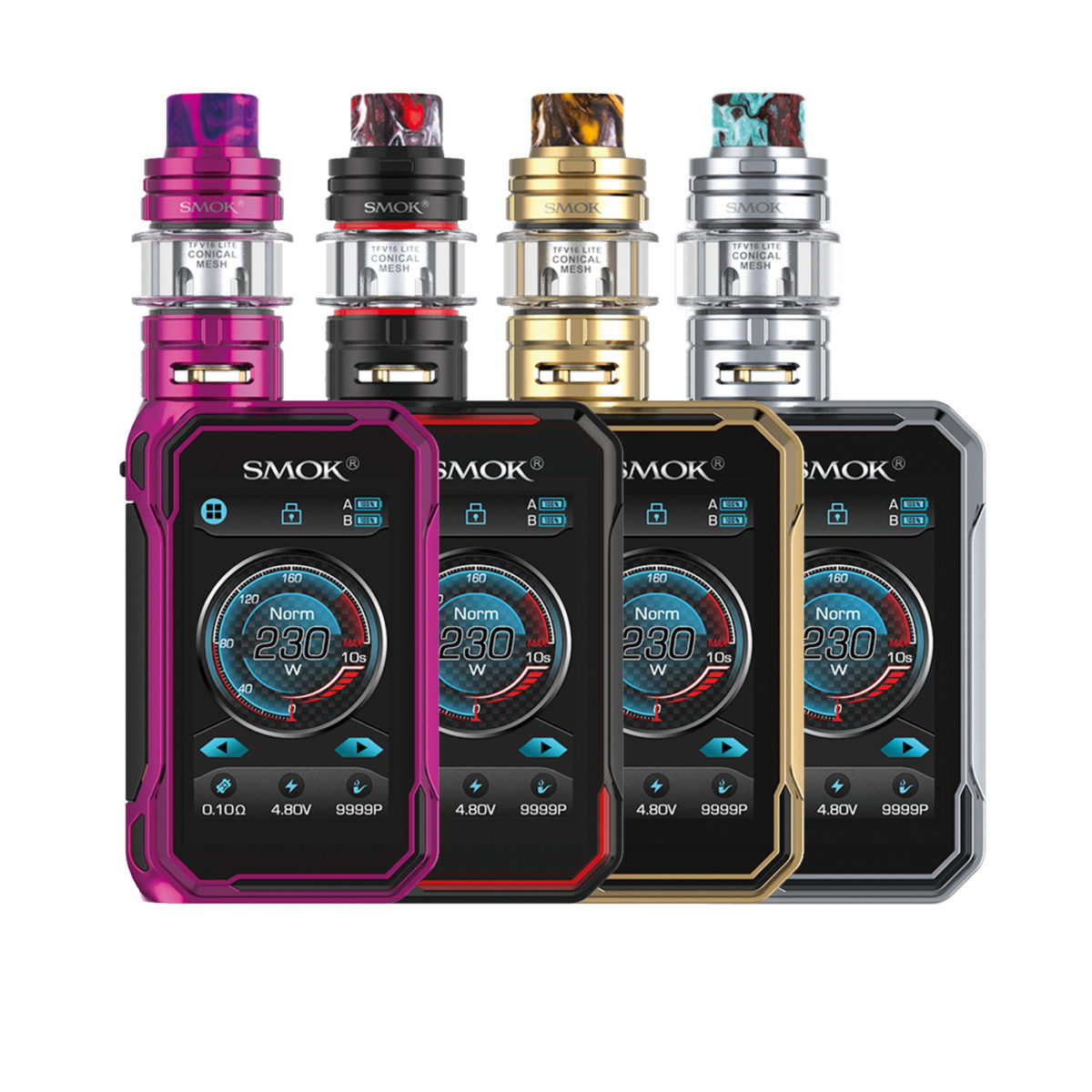 SMOK GPRIV 3 Kit 230W Touch Screen with TFV16 Lite Tank