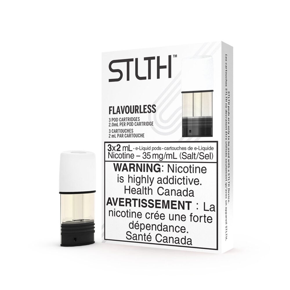 Flavorless STLTH Pods