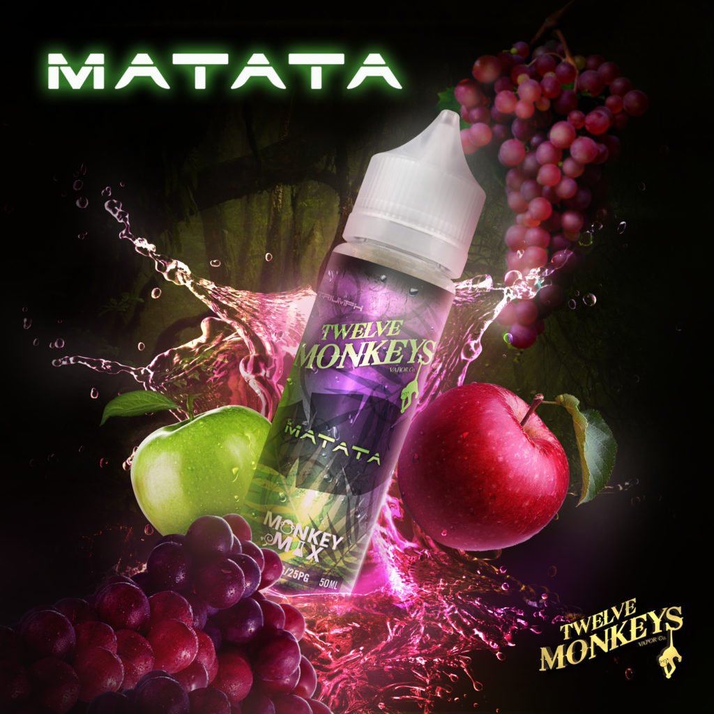 Matata Twelve Moneys E-Liquid Artwork