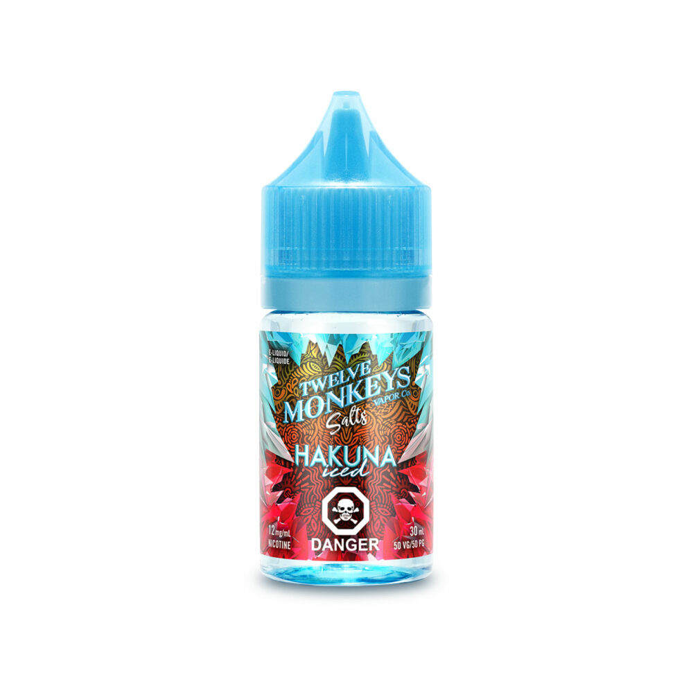 Hakuna Iced SALTS Twelve Monkeys E-Liquid 30mL