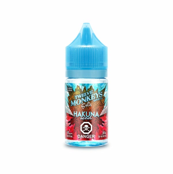 Hakuna Iced SALTS Twelve Monkeys E-Liquid 30mL