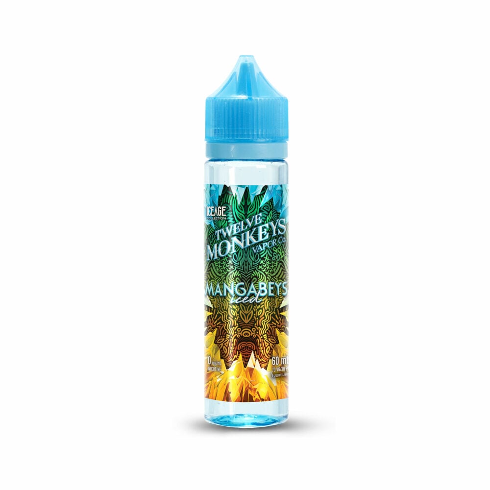 60mL bottle of Mangabeys Twelve Monkeys E-Liquid