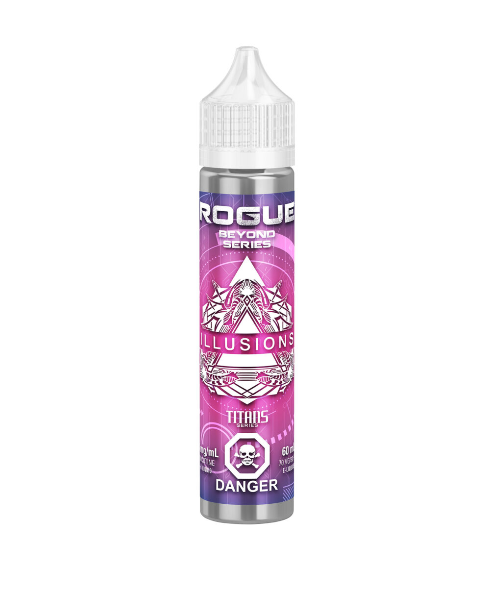 60ML Bottle of Rogue E-Liquid by Illusions Vapor