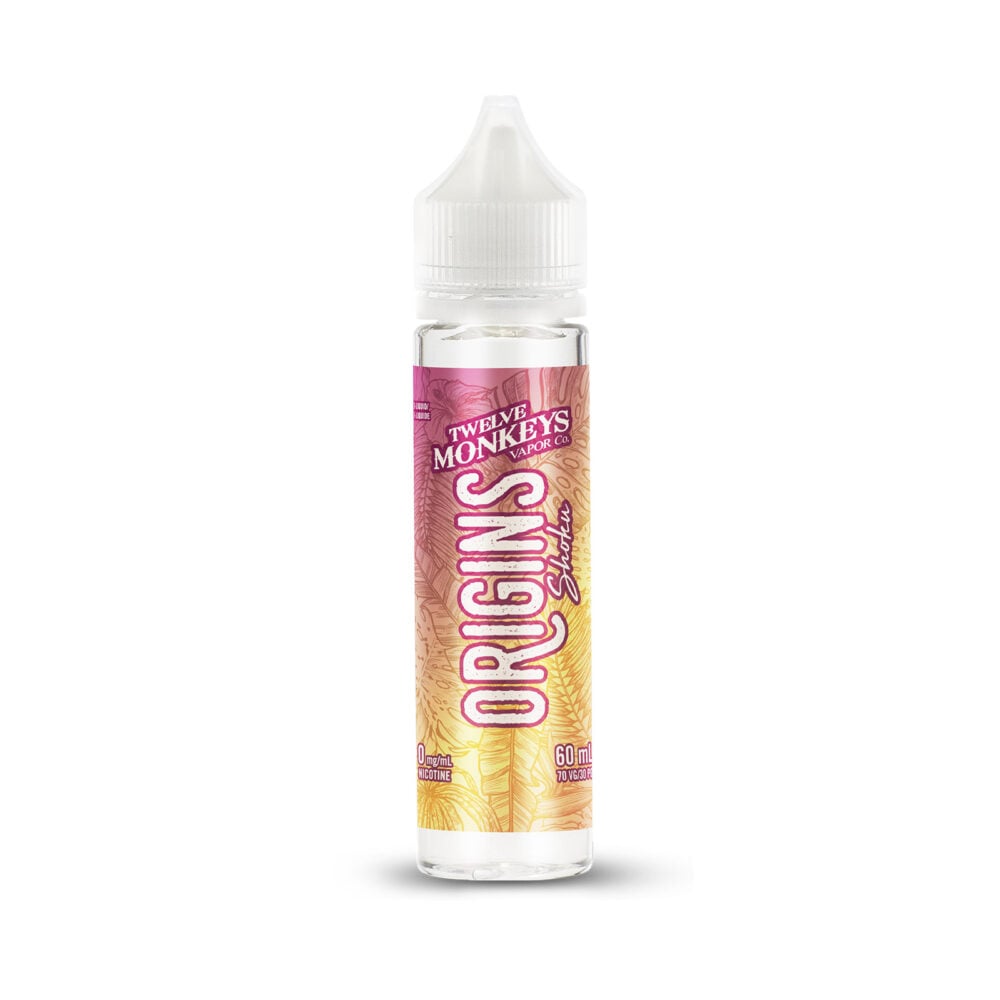 60mL bottle of Shoky by Twelve Monkeys Origins E-Liquid