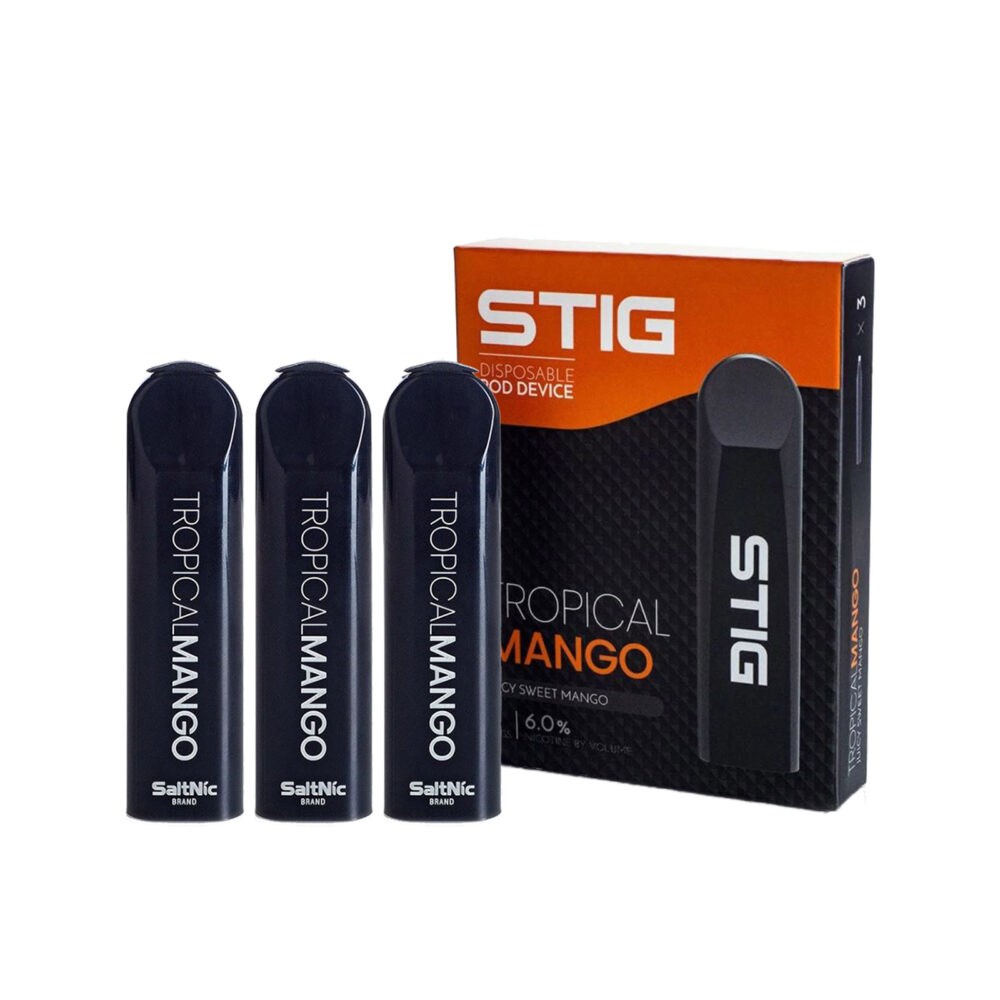 3 pack of the super convenient Disposable STIG eCig