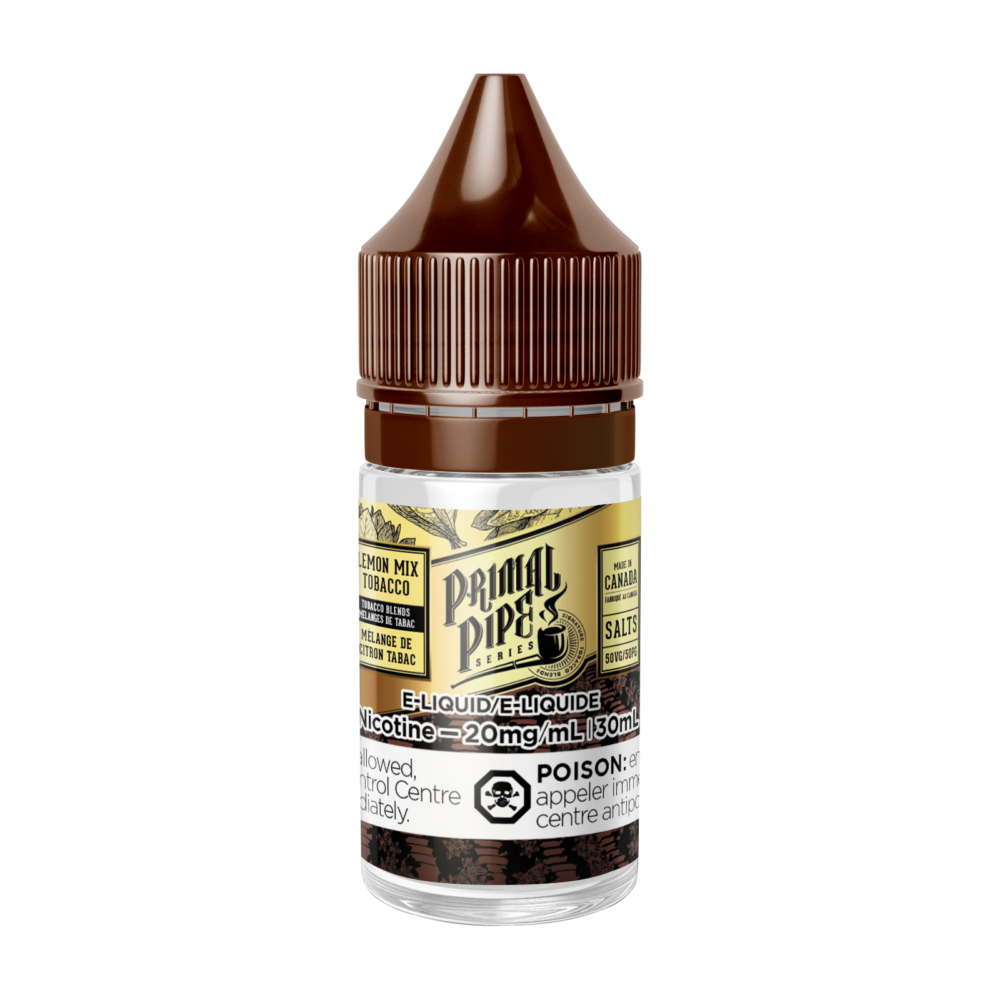 Lemon Mix Tobacco SALT Primal Pipe E-Liquid 30mL