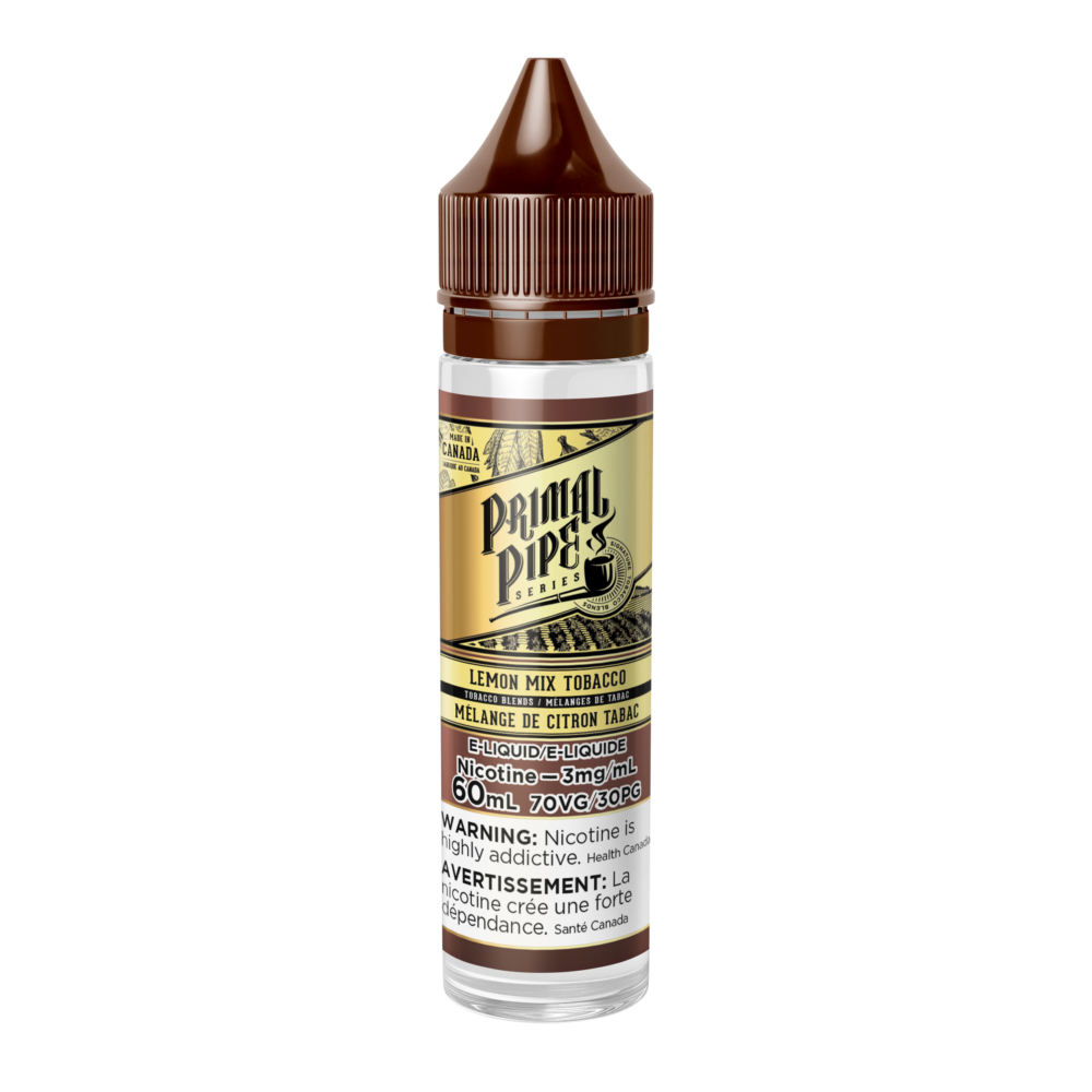 Lemon Mix Tobacco Primal Pipe E-Liquid 60mL