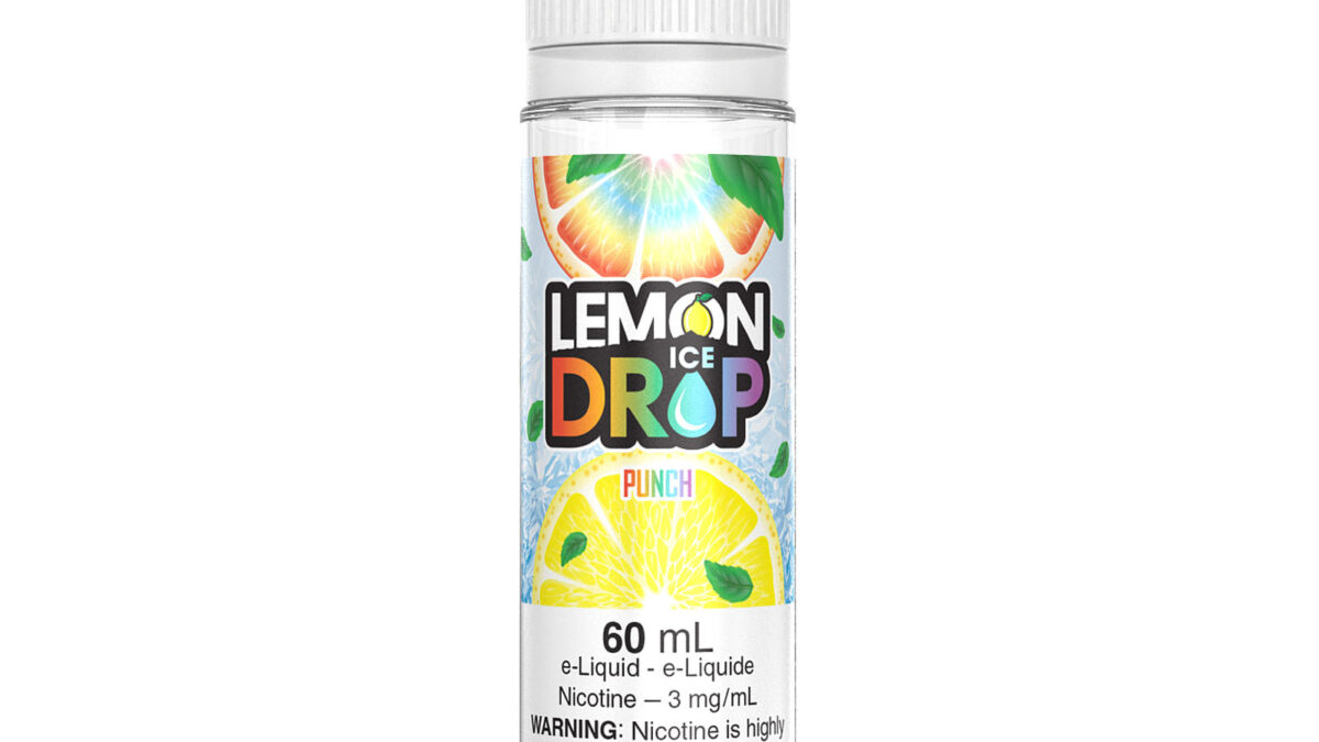 Punch Ice Lemon Drop Ice ELiquid 60mL Rainbow VapeLoft