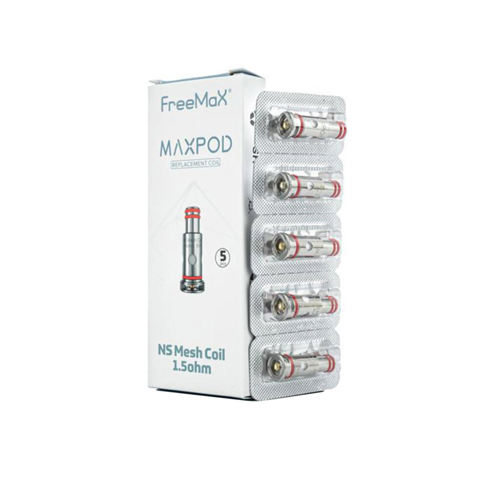 5 pack of FreeMax MaxPod replacement Coils