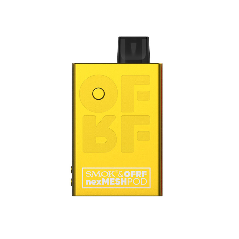 Yellow version of the SMOK OFRF nexMESH Pod Kit