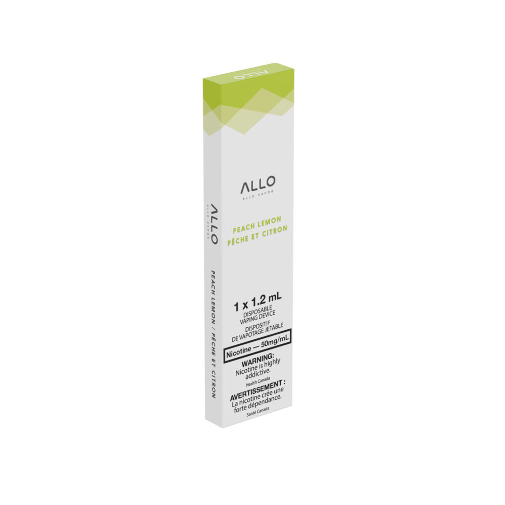 Peach Lemon ALLO Disposable Vape Pack