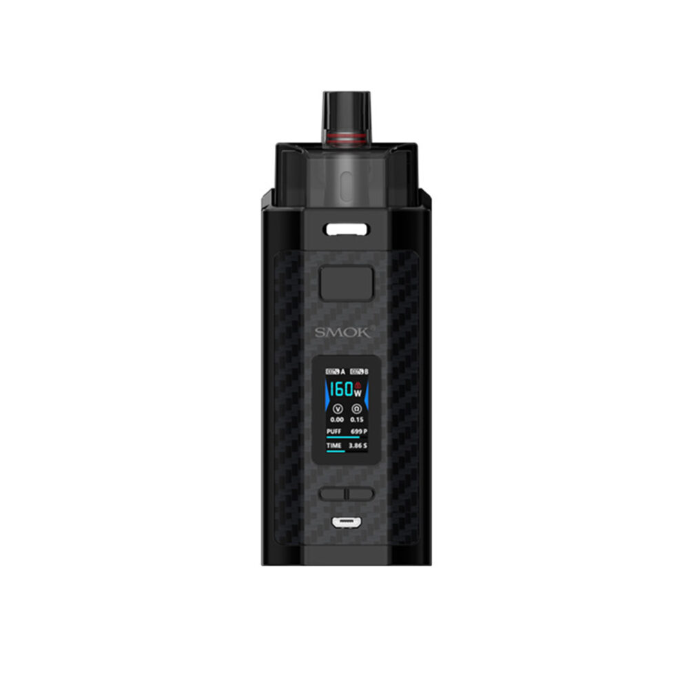 Black Carbon Fiber version of the SMOK RPM 160 Mod Kit