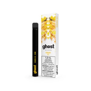 Banana Ice Ghost – Disposable Vape