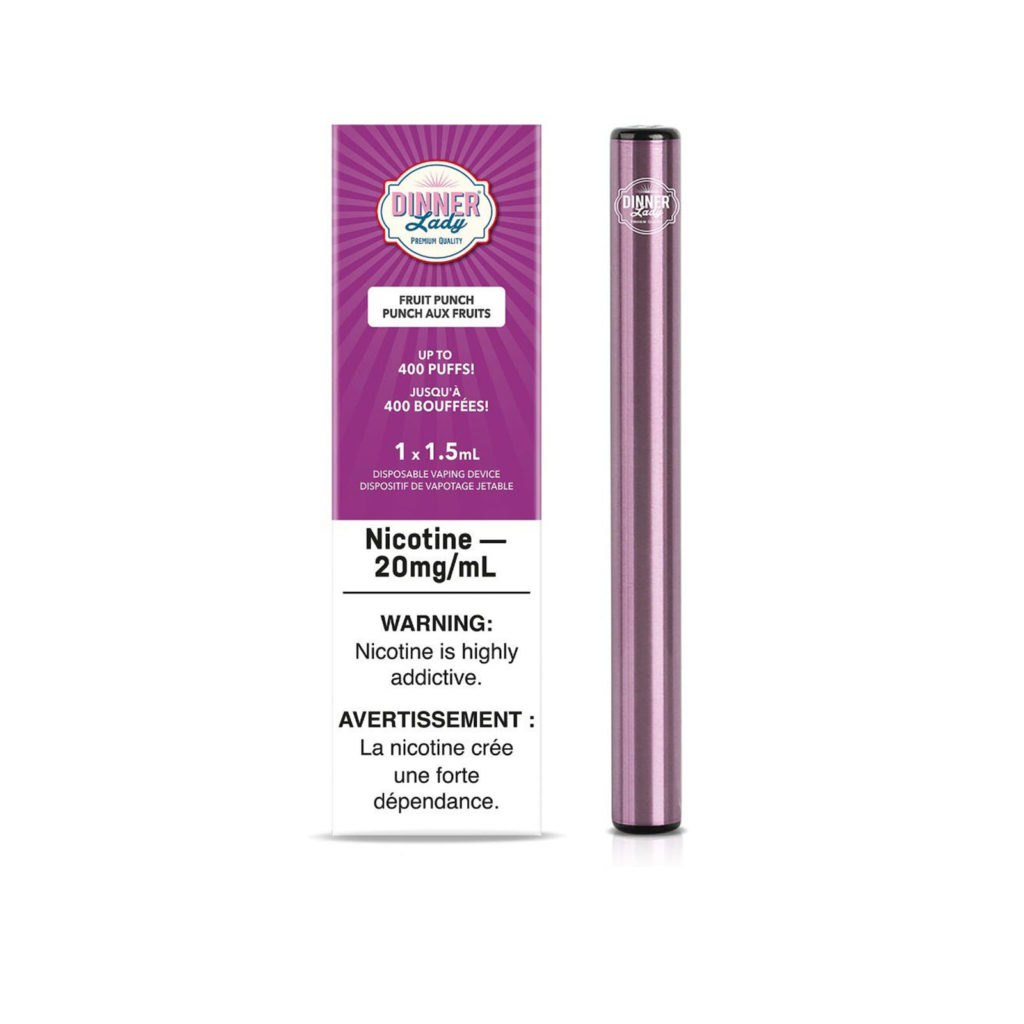 Fruit Punch Dinner Lady Disposable Vape 1.5mL VapeLoft