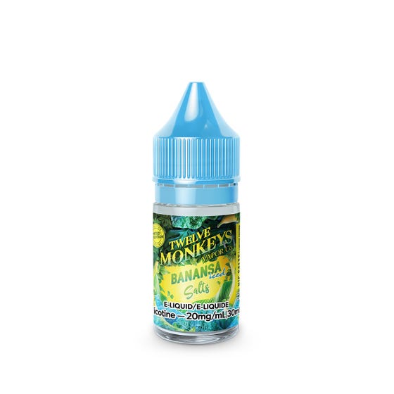 Banansa Iced SALT Twelve Monkeys E-Liquid 30mL