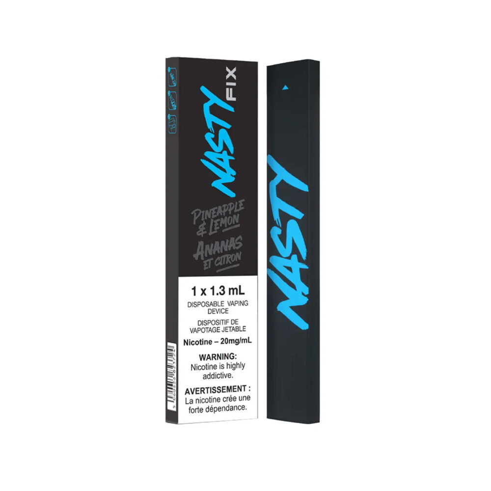 Pineapple & Lemon Nasty Fix Disposable Vape