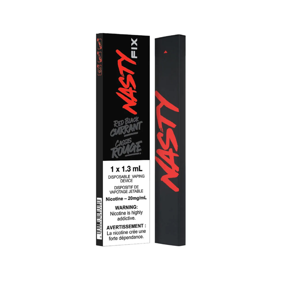 Red Blackcurrant Nasty Fix Disposable Vape