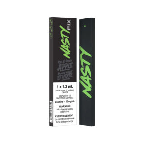 Red & Green Apple Nasty Fix – Disposable Vape