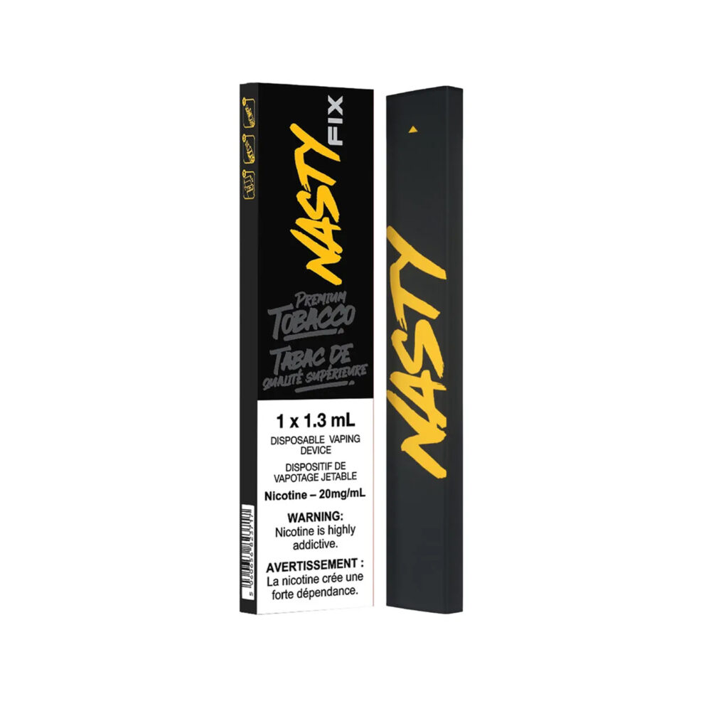 Premium Tobacco Nasty Fix Disposable Vape