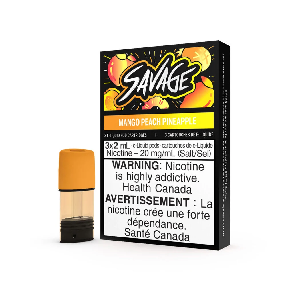 Mango Peach Pineapple Savage STLTH Pods