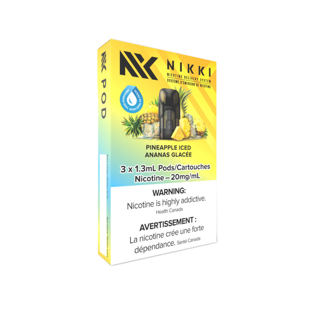 Pineapple Iced NIKKI Pods by All Day Vapor