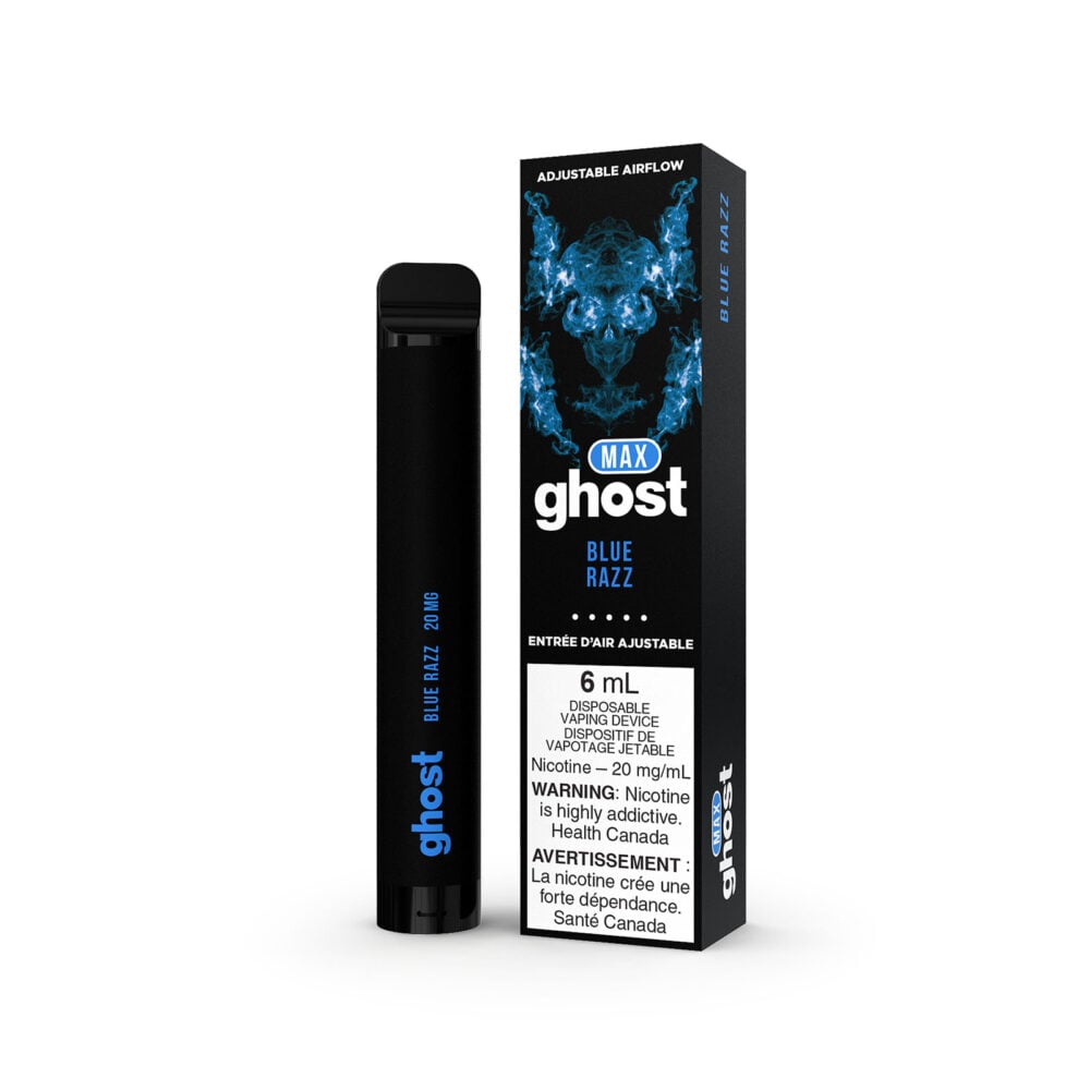 Blue Razz Ghost Max Disposable Vape