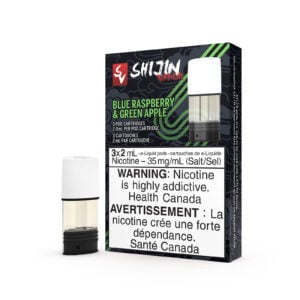 Shijin Blue Raspberry & Green Apple – STLTH Pods