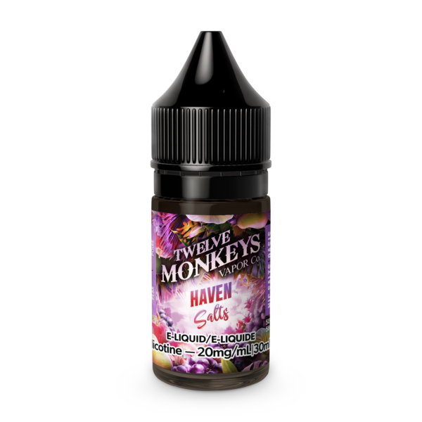 Haven SALT Twelve Monkeys E-Liquid
