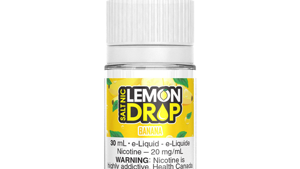 Banana SALT Lemon Drop Salt ELiquid 30mL VapeLoft