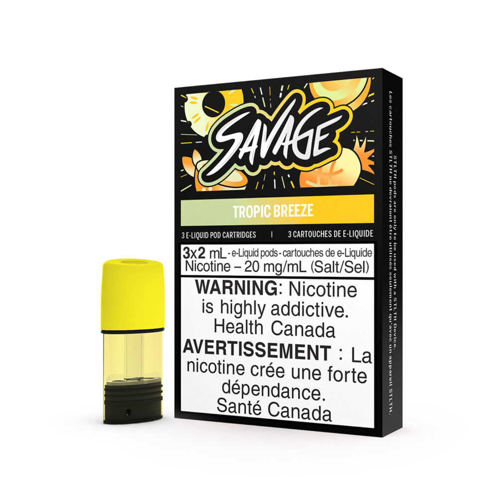 Tropic Breeze Savage STLTH Pods