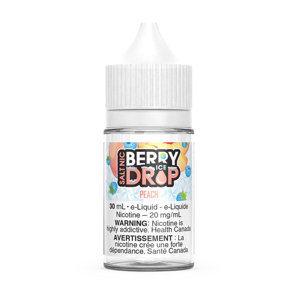 Peach Ice SALT Berry Drop Salt E-Liquid