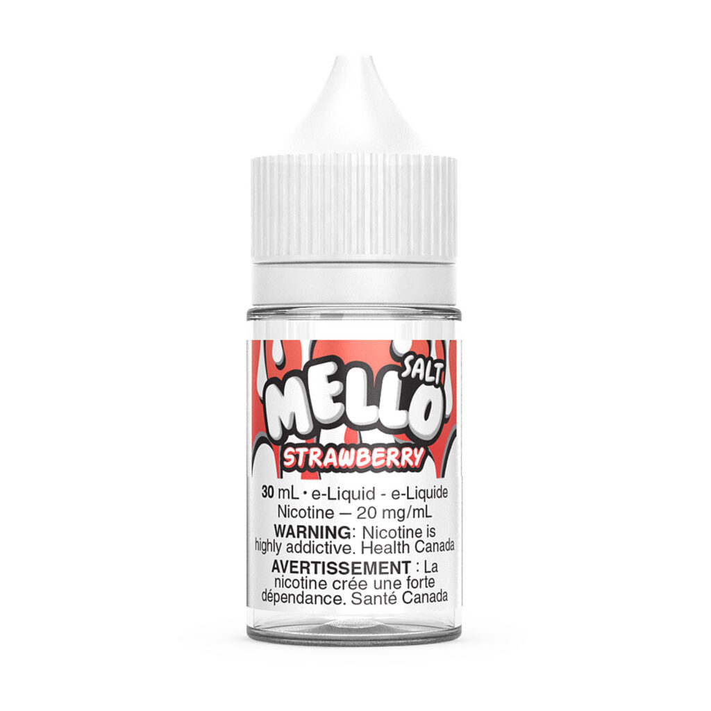 Strawberry SALT Mello E-Liquid | Nic Salt 30mL - VapeLoft