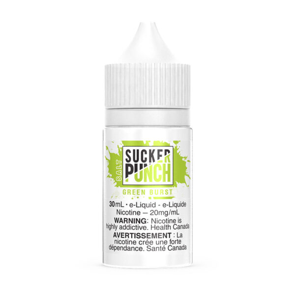 Green Burst SALT Sucker Punch Salt E-Liquid