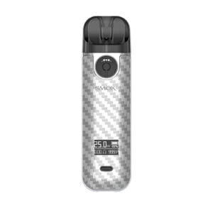 Smok Novo 4 Pod Kit – Silver Carbon Fiber – Novo 4